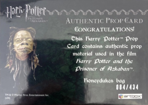 Honeydukes Bag - Back