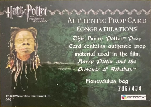 Honeydukes Bag - Back