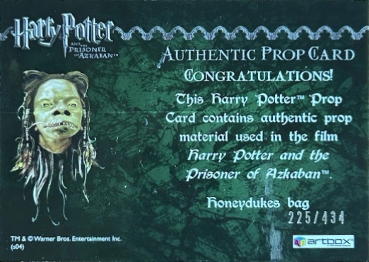 Honeydukes Bag - Back