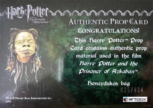 Honeydukes Bag - Back