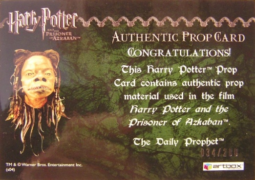 The Daily Prophet - Back