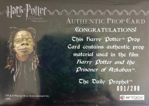 The Daily Prophet - Back