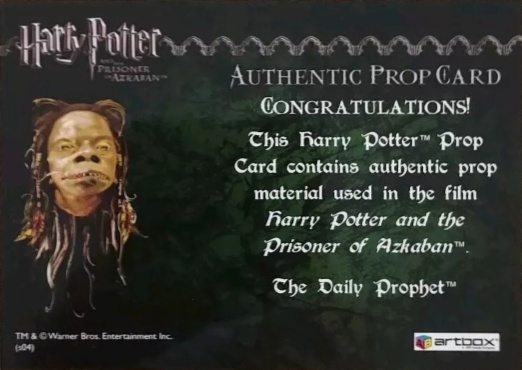 The Daily Prophet - Back