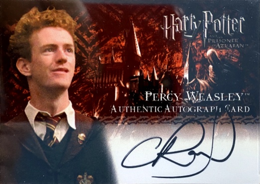 Chris Rankin as Percy Weasley - Front