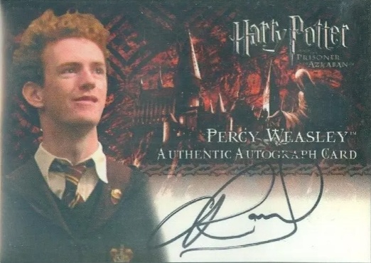 Chris Rankin as Percy Weasley - Front