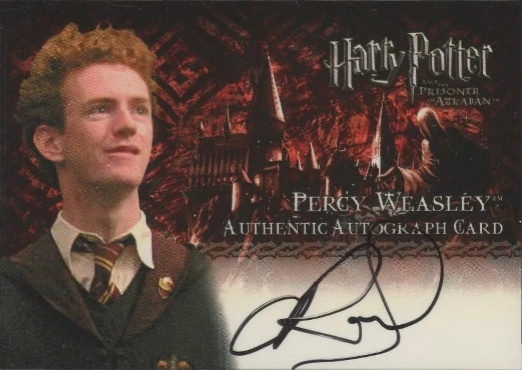 Chris Rankin as Percy Weasley - Front