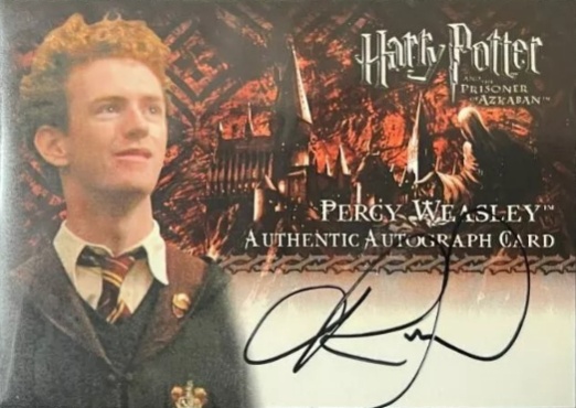 Chris Rankin as Percy Weasley - Front
