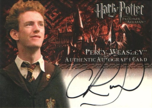 Chris Rankin as Percy Weasley - Front