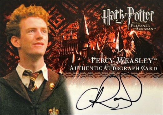 Chris Rankin as Percy Weasley - Front