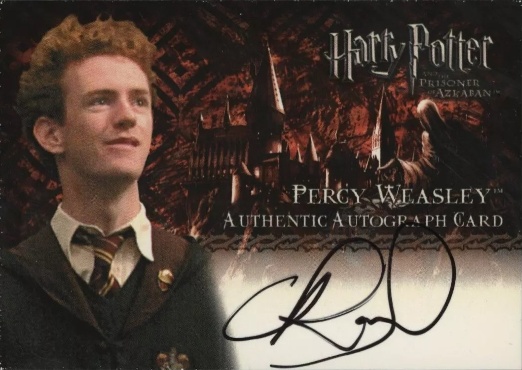 Chris Rankin as Percy Weasley - Front