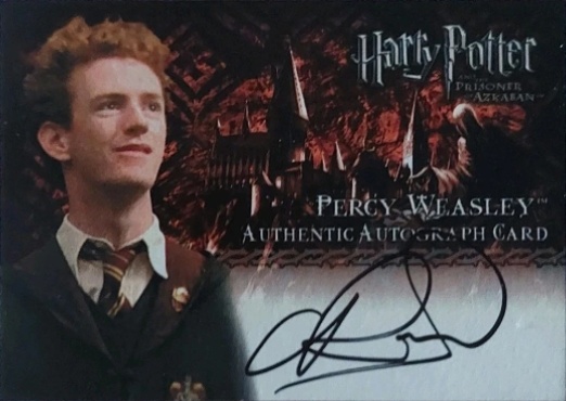 Chris Rankin as Percy Weasley - Front