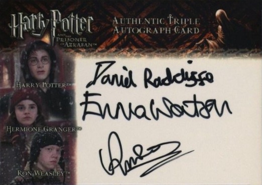 Daniel Radcliffe  Emma Watson  Rupert Grint - Front