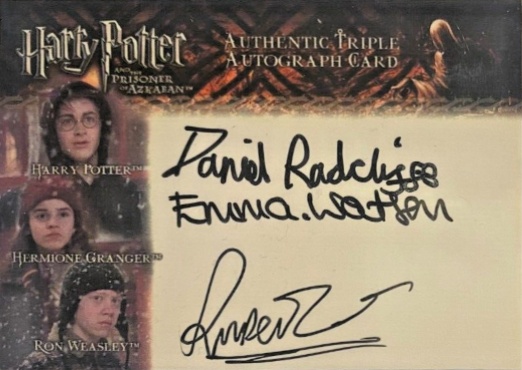 Daniel Radcliffe  Emma Watson  Rupert Grint - Front