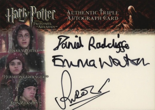 Daniel Radcliffe  Emma Watson  Rupert Grint - Front