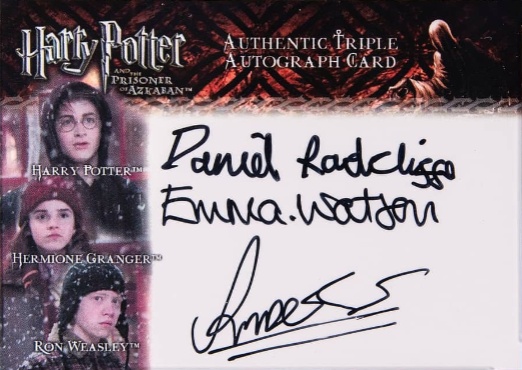 Daniel Radcliffe  Emma Watson  Rupert Grint - Front