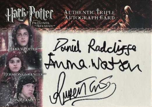 Daniel Radcliffe  Emma Watson  Rupert Grint - Front