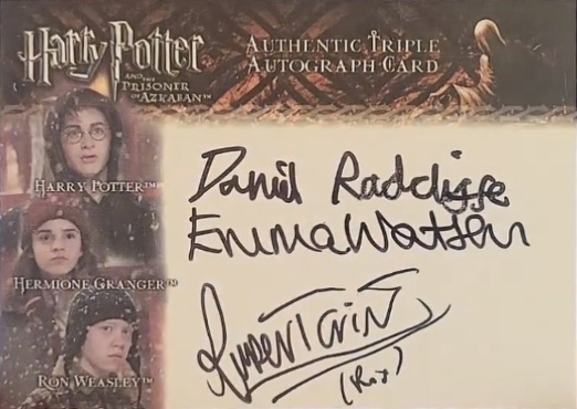 Daniel Radcliffe  Emma Watson  Rupert Grint - Front