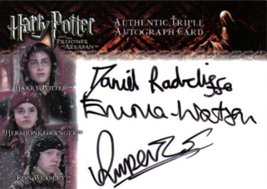 Daniel Radcliffe  Emma Watson  Rupert Grint - Front