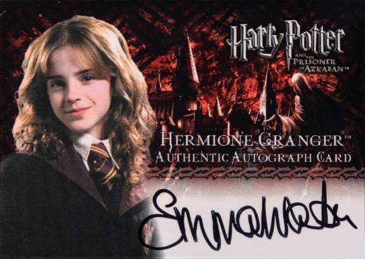 Emma Watson as Hermione Granger - Front