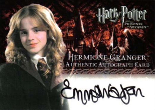 Emma Watson as Hermione Granger - Front