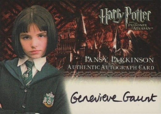 Genevieve Gaunt as Pansy Parkinson - Front