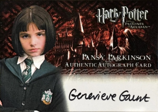 Genevieve Gaunt as Pansy Parkinson - Front