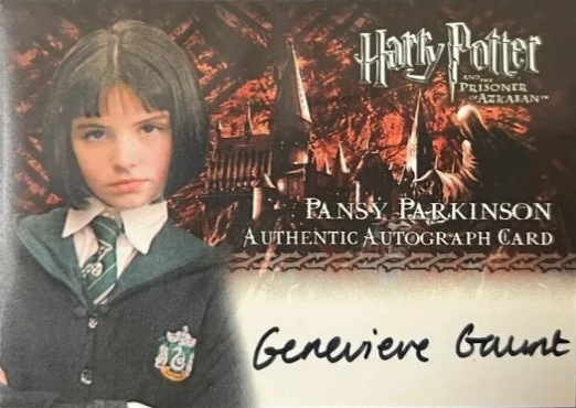 Genevieve Gaunt as Pansy Parkinson - Front