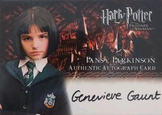 Genevieve Gaunt as Pansy Parkinson - Front