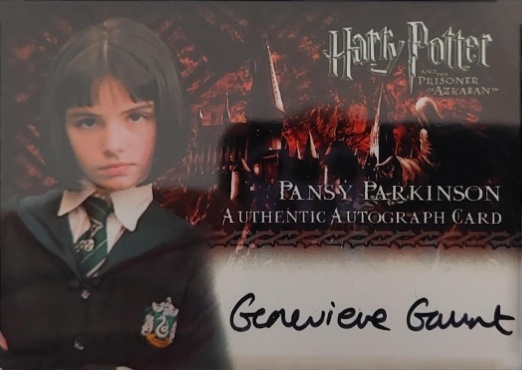 Genevieve Gaunt as Pansy Parkinson - Front