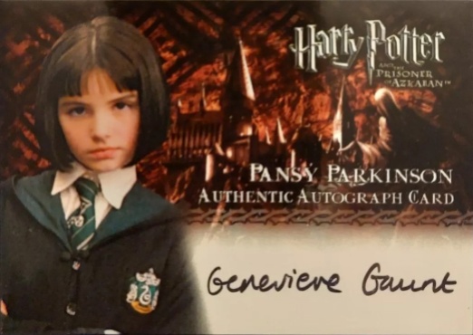 Genevieve Gaunt as Pansy Parkinson - Front