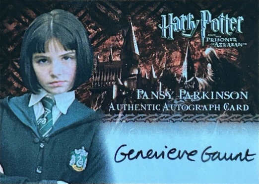 Genevieve Gaunt as Pansy Parkinson - Front