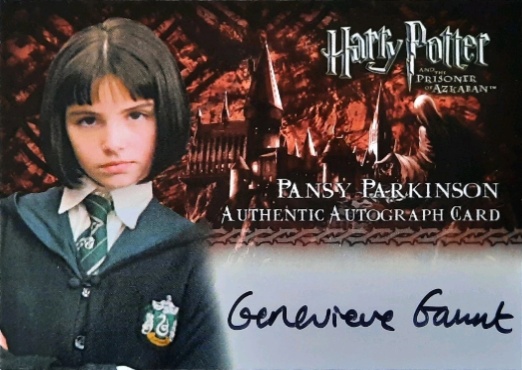 Genevieve Gaunt as Pansy Parkinson - Front