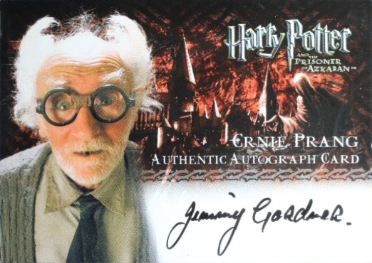 Jimmy Gardner as Ernie Prang - Front