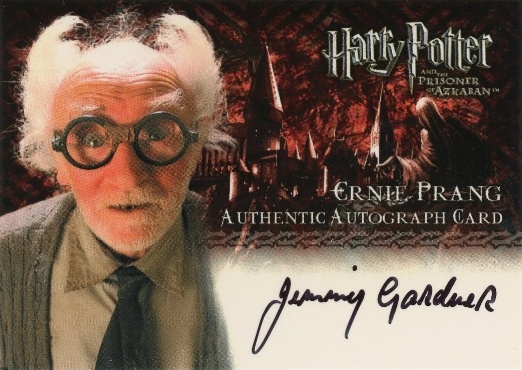 Jimmy Gardner as Ernie Prang - Front