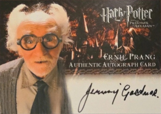 Jimmy Gardner as Ernie Prang - Front