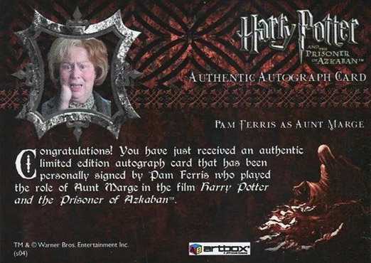 Pamela Ferris as Aunt Marge - Back