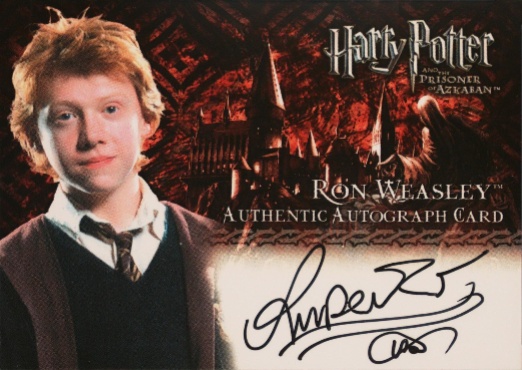 Rupert Grint as Ron Weasley - Front
