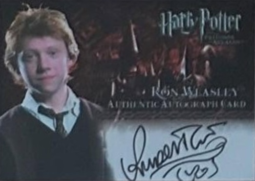 Rupert Grint as Ron Weasley - Front