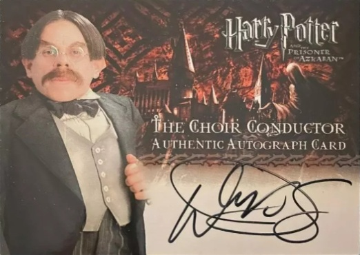 Warwick Davis as The Choir Conductor UK - Front