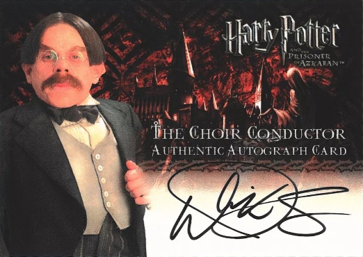 Warwick Davis as The Choir Conductor UK - Front