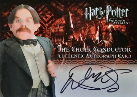 Warwick Davis as The Choir Conductor UK - Front