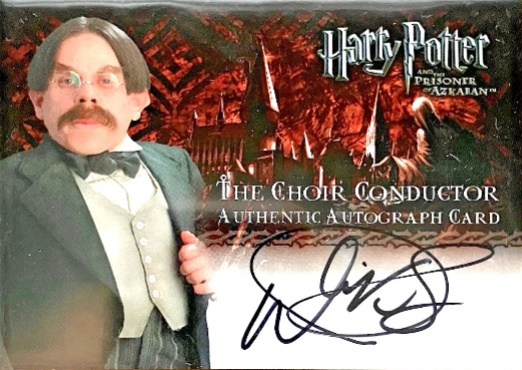 Warwick Davis as The Choir Conductor UK - Front