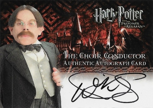 Warwick Davis as The Choir Conductor UK - Front