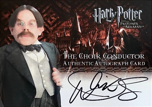 Warwick Davis as The Choir Conductor UK - Front