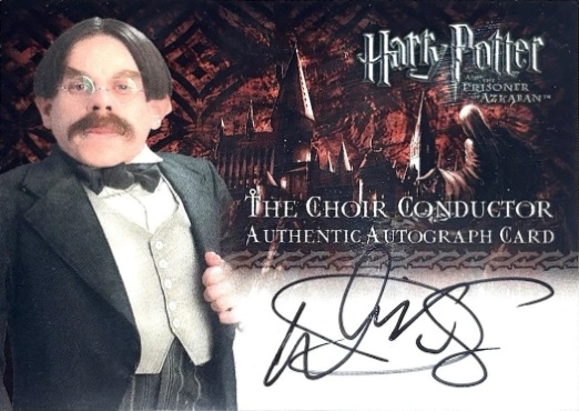 Warwick Davis as The Choir Conductor UK - Front