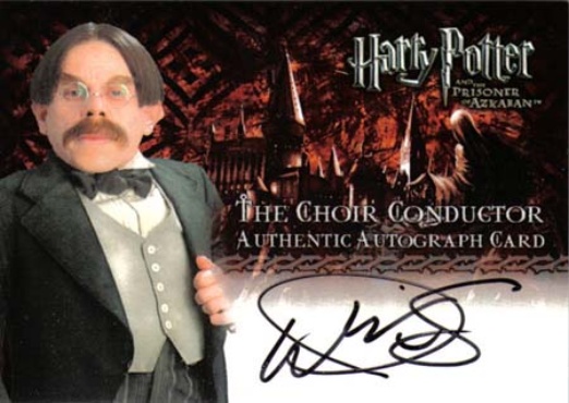 Warwick Davis as The Choir Conductor UK - Front