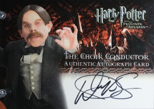 Warwick Davis as The Choir Conductor - Front