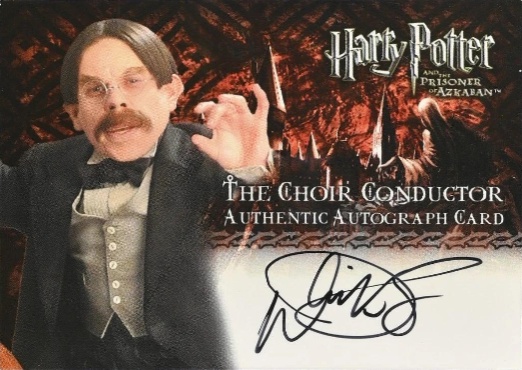 Warwick Davis as The Choir Conductor - Front