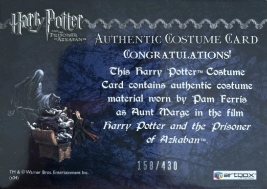 Aunt Marge's Jacket - Back