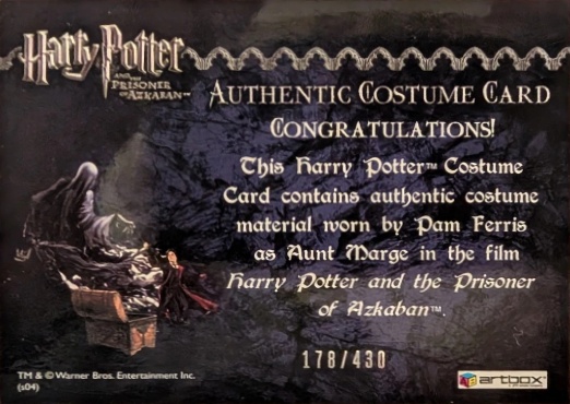 Aunt Marge's Jacket - Back